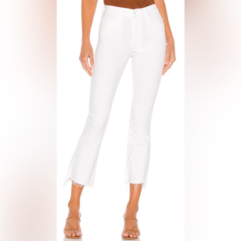 MOTHER Lil’ Insider Crop Step Fray